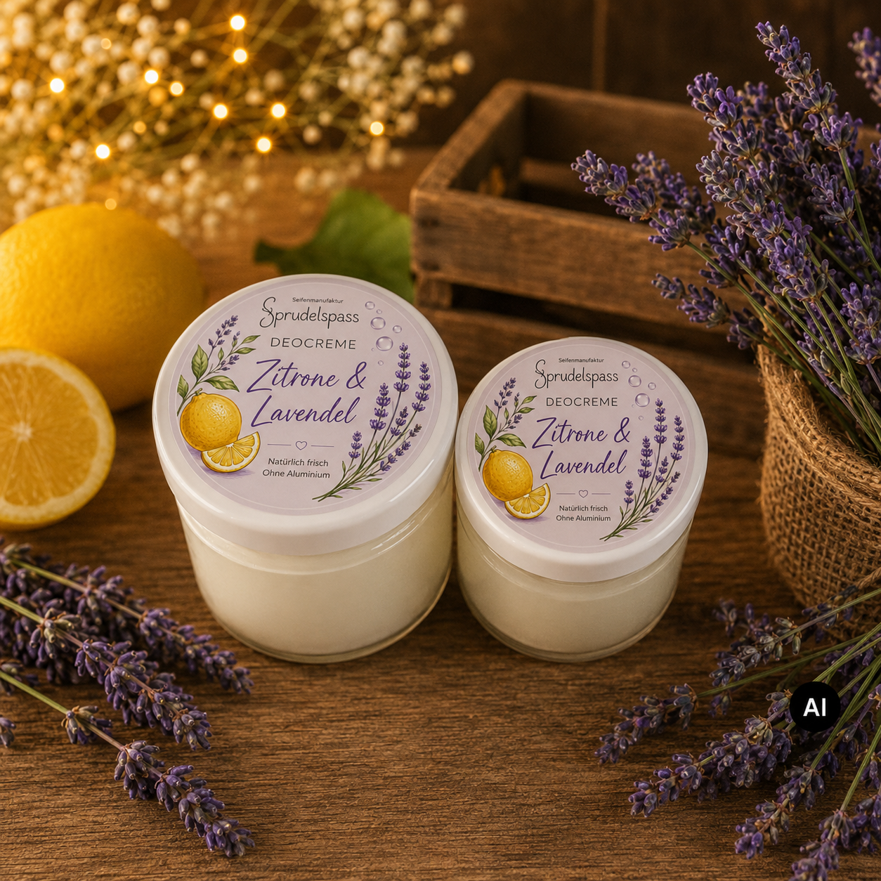 Deocreme Zitrone & Lavendel