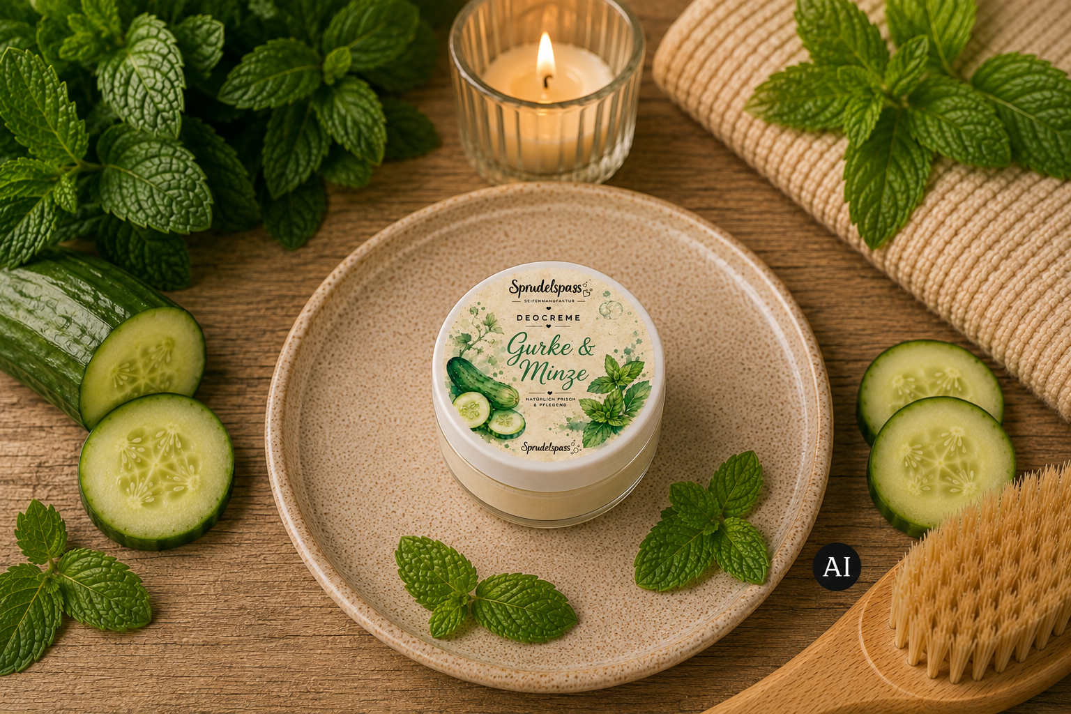 Deocreme Gurke und Minze – Bild 3